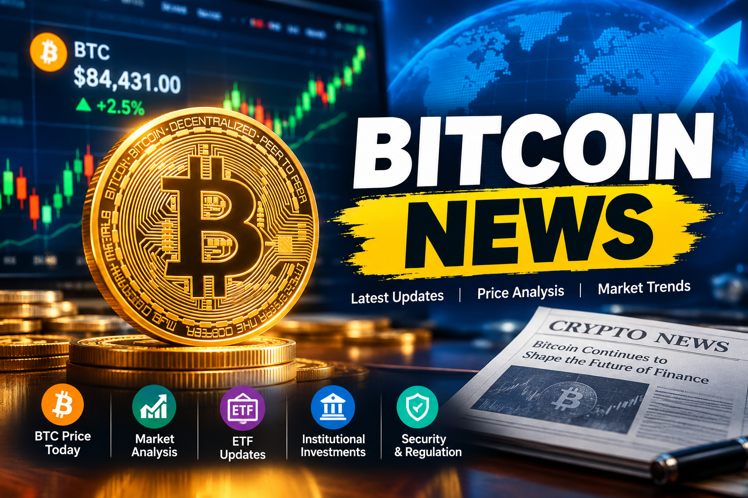 Bitcoin News Latest BTC Updates, Price & Market Trends