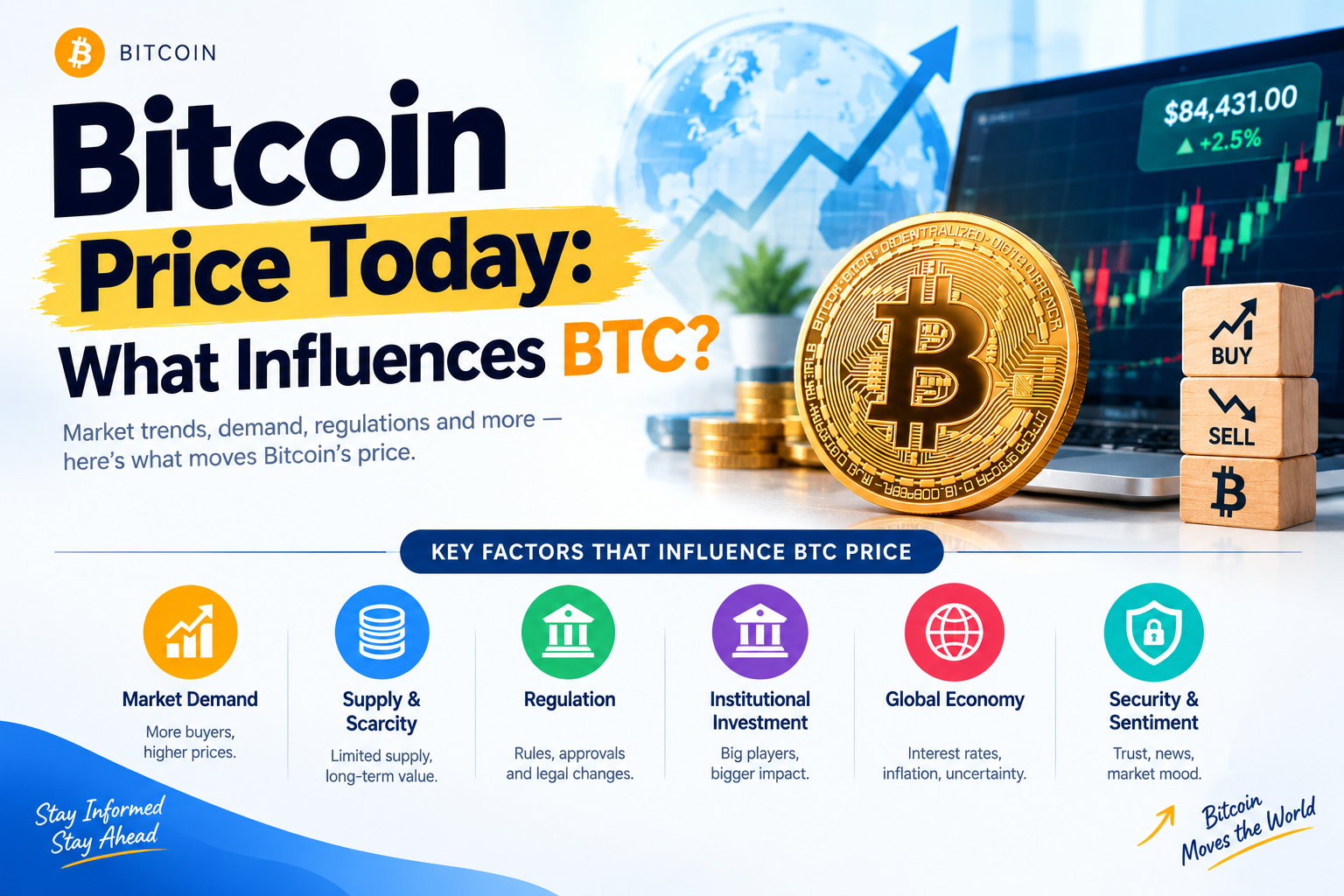 Bitcoin Price Today What Influences BTC?