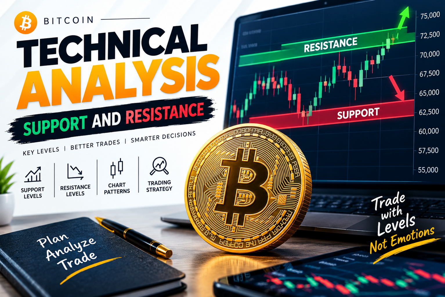 Bitcoin Technical Analysis Support and Resistance